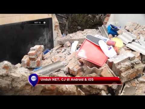 3 RUmah Ambruk Karena Curah Hujan Tinggi dan Pembangunan Tidak Pada Tempatnya