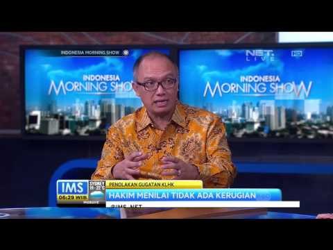 Talk Show Penolakan Gugatan Pemerintah di PN Palembang Terkait Kebakaran Hutan - IMS