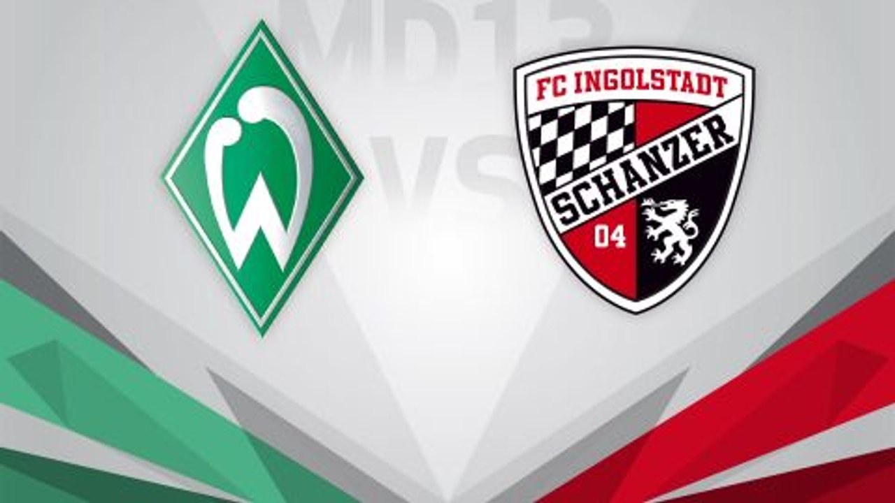13tes Liga Werder Bremen - Ingolstadt