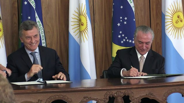 Brasil y Argentina buscan acuerdos con UE y Alianza del Pacífico