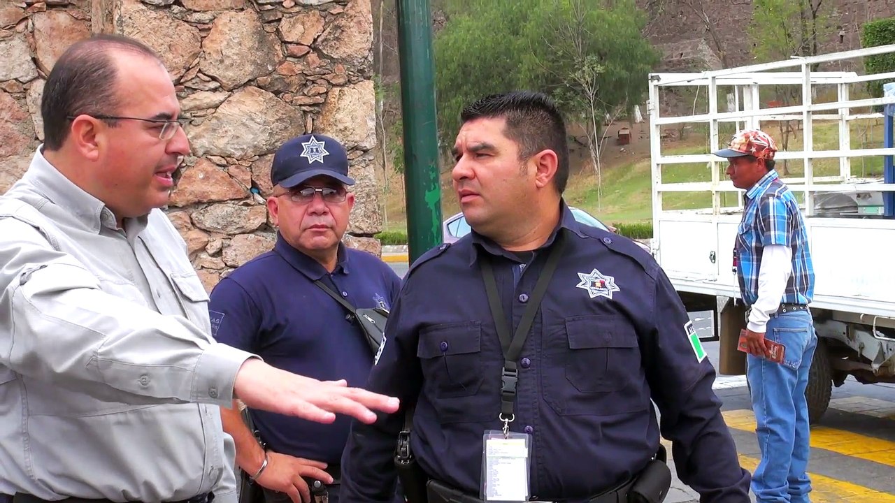 La Dirección de Seguridad Ciudadana del municipio de Guanajuato inspecciona los caminos del Rally México 2017