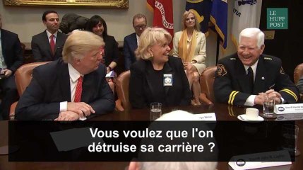 Donald Trump : "Vous voulez me donner son nom? Pour qu'on détruise sa carrière?"