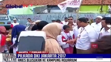 3 Paslon Gubernur DKI Jakarta Makin Gencar Blusukan