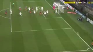 But de Vitorino Hilton - Montpellier 1-2 AS Monaco 07.02.2017 HD