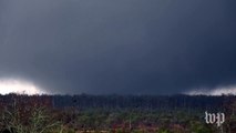 Watch a massive tornado move through a Louisiana town