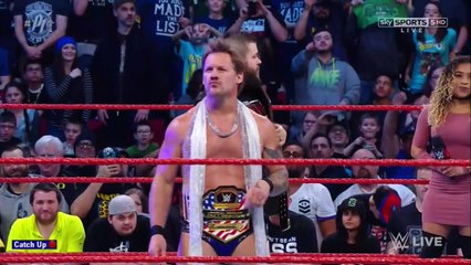 JoJo Introducing Sami Zayn and Chris Jericho
