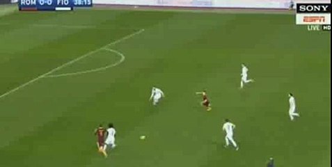 Edin Dzeko Goal - AS Roma vs Fiorentina 1-0 Serie A  07.02.2017