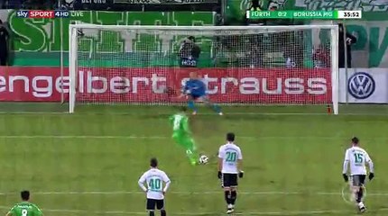 (Penalty) Hazard T. Goal - Greuther Furth 0-2 B. Monchengladbach 07.02.2017
