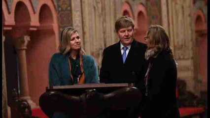 Los reyes de Holanda visitan Alemania