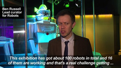 Robots through the ages go on show in London