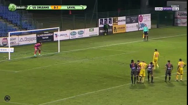 Goal HD - Orleans 1-1 Laval 07.02.2017