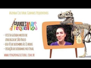 Agenda Cultural SP Final de Semana 05/12/15 - Museu de Zoologia