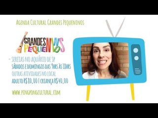 Agenda Cultural SP Final de Semana 19/03/16 - Sereias no Aquário de SP