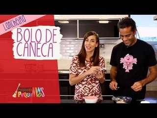 O que vai na lancheira - Bolo de Caneca (Microondas)