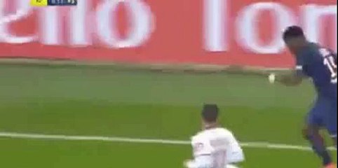Lucas Moura Winning Goal - PSG vs Lille 2-1   07.02.2017