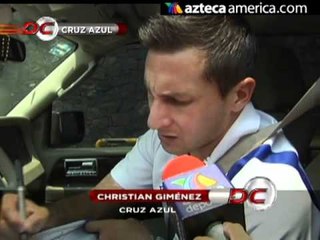 Aficionados sorprenden al Cruz Azul