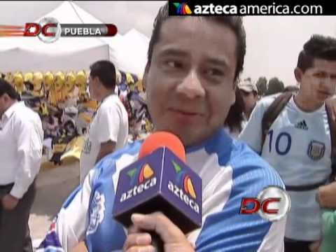 Vueltos locos en Puebla por el América