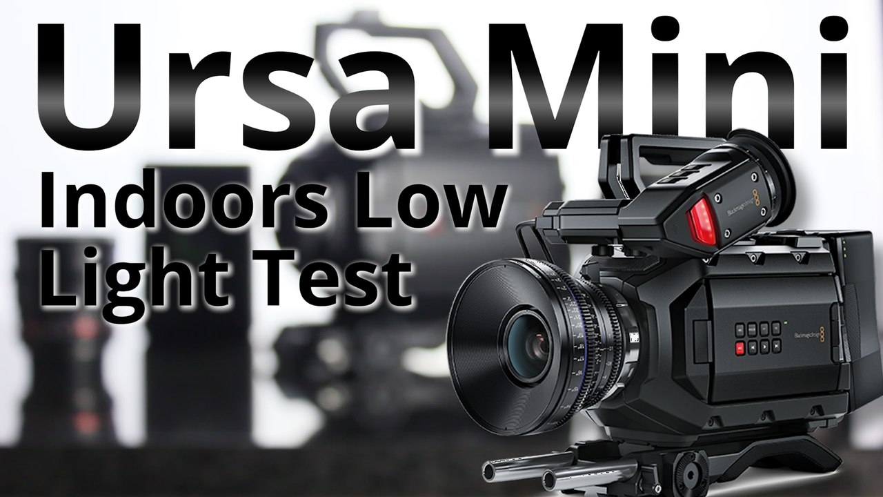Ursa Mini 4k Camera | Indoors Low Light Test Review | Download Test Footage