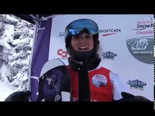 Finals Brenna Huckaby  v Cecile Hernandez-Cervellon | 2017 World Para Snowboard Championships