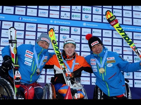 Men's sitting | Super Combined 2nd run | 2017 World Para Alpine Skiing Championships, Tarvisio