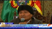 Encuesta revela que el 64% de los bolivianos rechaza la postulación de Evo Morales a un nuevo mandato presidencial