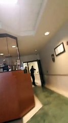 Masked Men Open Carry in Police Station