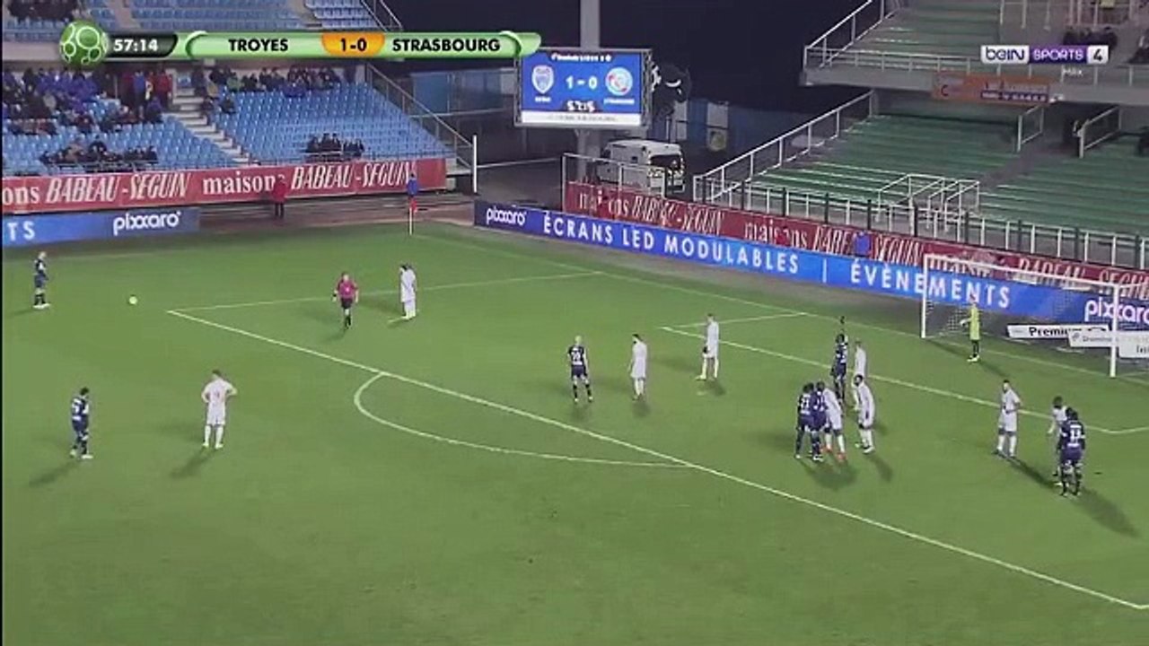 Troyes AC 2-0 Strasbourg 07-02-2017