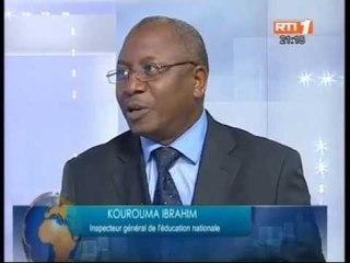Examens de fin d'Année 2012: M. Kourouma Ibrahim,inspecteur général invité du JT
