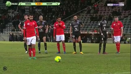 Nîmes Olympique 3 - 0 Chamois Niort 07-02-2017