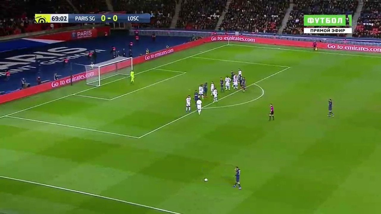 Paris Saint-Germain 1 - 0 Lille 07-02-2017