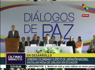 Tải video: Instalan fase pública de diálogo entre Gobierno colombiano y el ELN