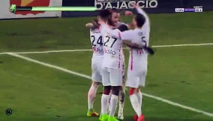 Gazelec Ajaccio 0 - 1 Stade de Reims 07-02-2017