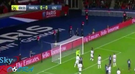 Paris Saint-Germain ~ PSG vs Lille 2-1 All Goals  Highlights [07.02.2017]