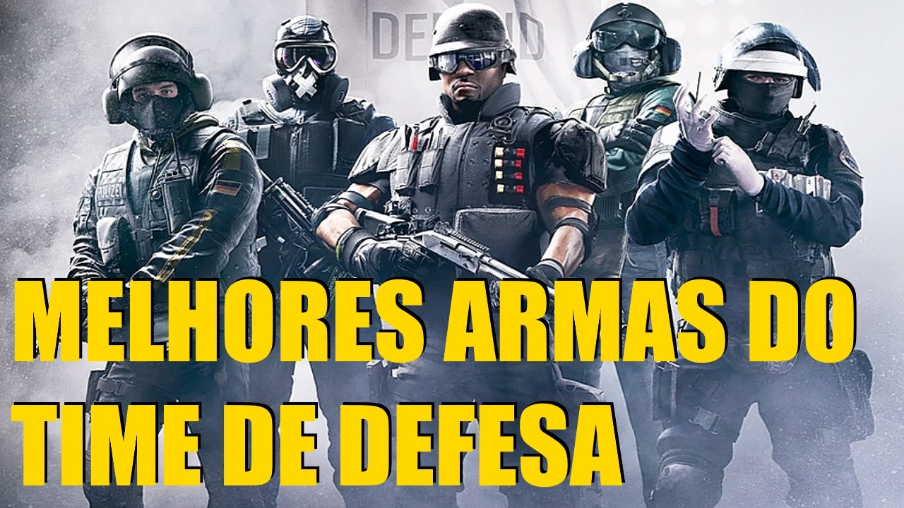 Rainbow Six Siege - Melhores armas do time de defesa
