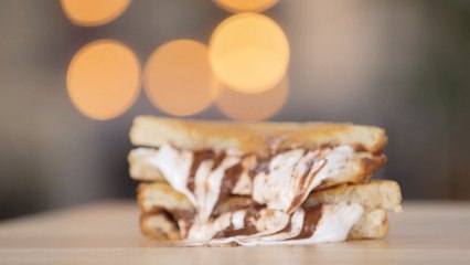 Take a Walk on the Wild Side With This S'mores Grilled Cheese