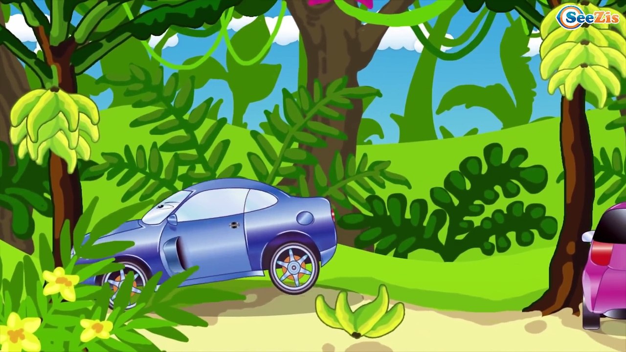 The Fire Truck with The Police Car - Emergency Cars Cartoon for kids - Cars & Trucks Cartoons