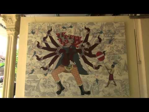 Seni Melukis Diatas Kaca - NET12