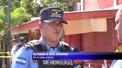 Mientras compraban su almuerzo asesinan a 2 jovenes en La Lima