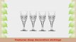 Godinger Silver Art Dublin Collection 6 Oz Nonleaded Crystal Champagne Flutes Glasses 9e4da43f