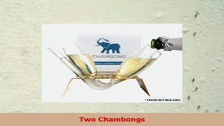 Chambong 2pack  Glassware for rapid Champagne consumption 37f5b7ac