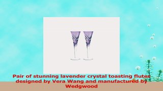 Duchesse Encore Toasting Champagne Flute Glass Set of 2 Color Lavender 3fefe008