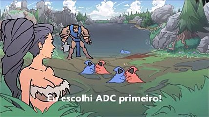 league of legends Aquele momento que alguém pede ADC e da instalock no Garen