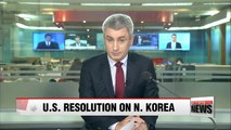 U.S. introduces resolution condemning N. Korean missile tests