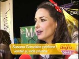 Susana González no habla de su boda