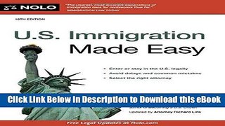 DOWNLOAD U.S. Immigration Made Easy Kindle