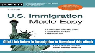 [Read Book] U.S. Immigration Made Easy Kindle