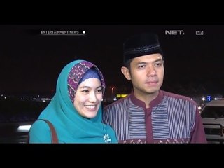 Dude Herlino menepati janjinya saat resepsi pernikahan