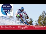 Giant slalom 2nd run | 2017 World Para Alpine Skiing Championships, Tarvisio