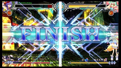 BlazBlue Central Fiction 2/7/17 netplay