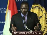 Conference de presse du Premier Ministre Ahoussou-Kouadio au National Press Club